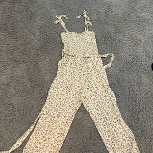 Abercrombie & Fitch smocked jumpsuit